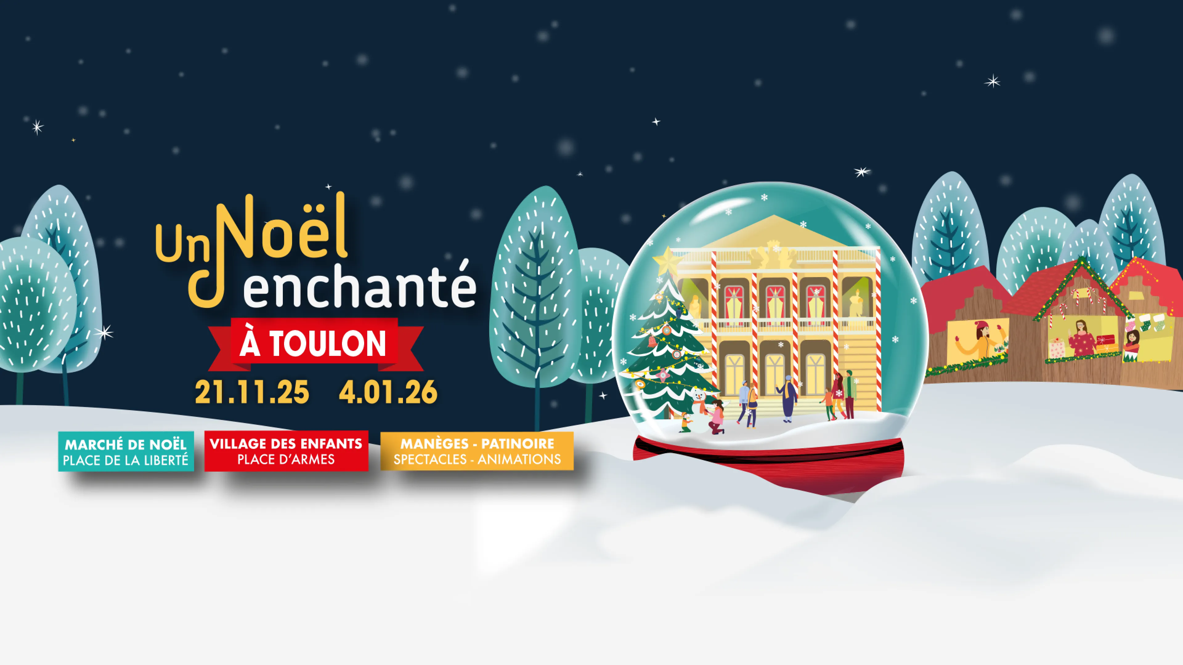 Marché de noël Toulon 2025