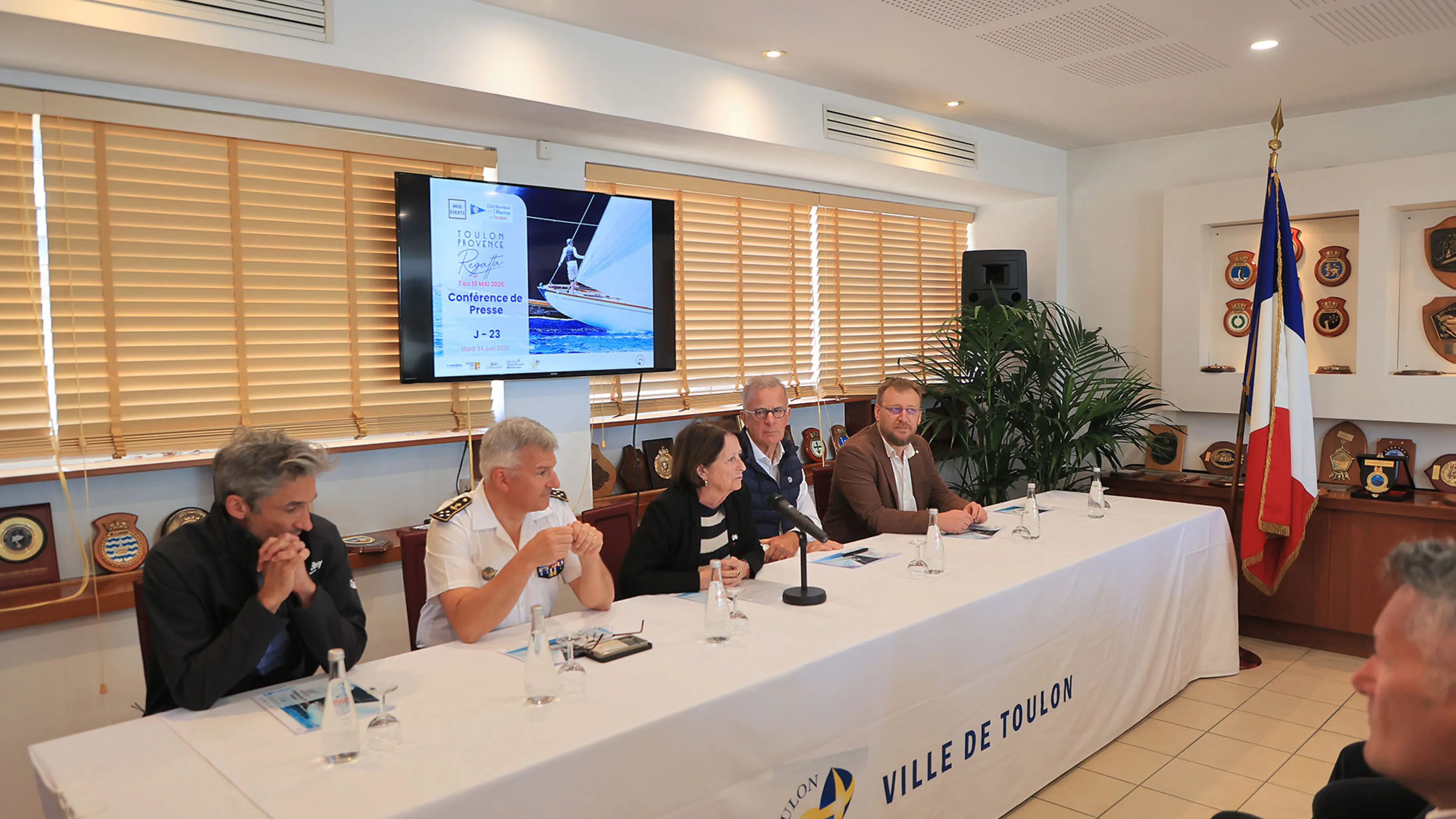 Conférence de presse avec les organisateurs de la Toulon Provence Regatta 