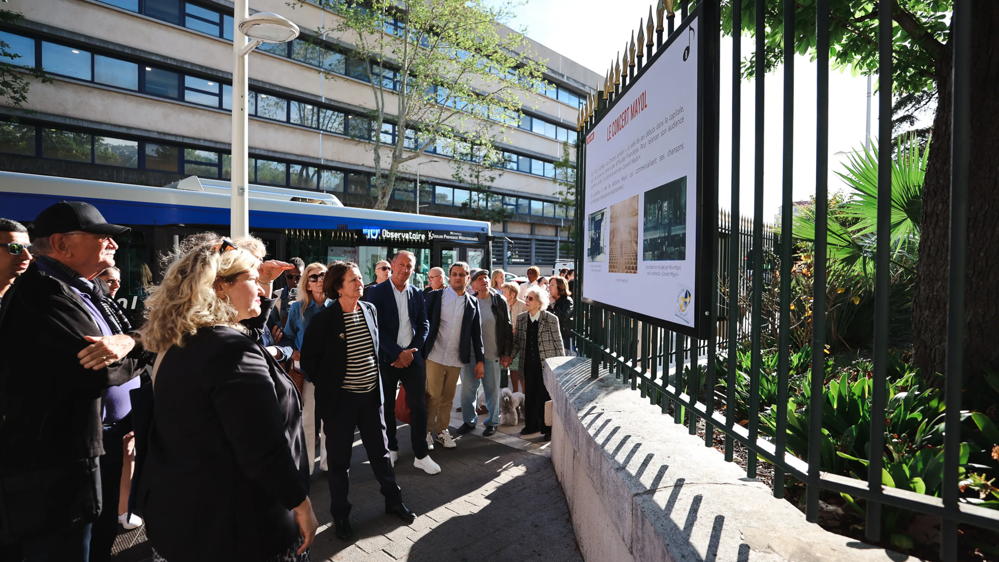 Inauguration de l'exposition Félix Mayol