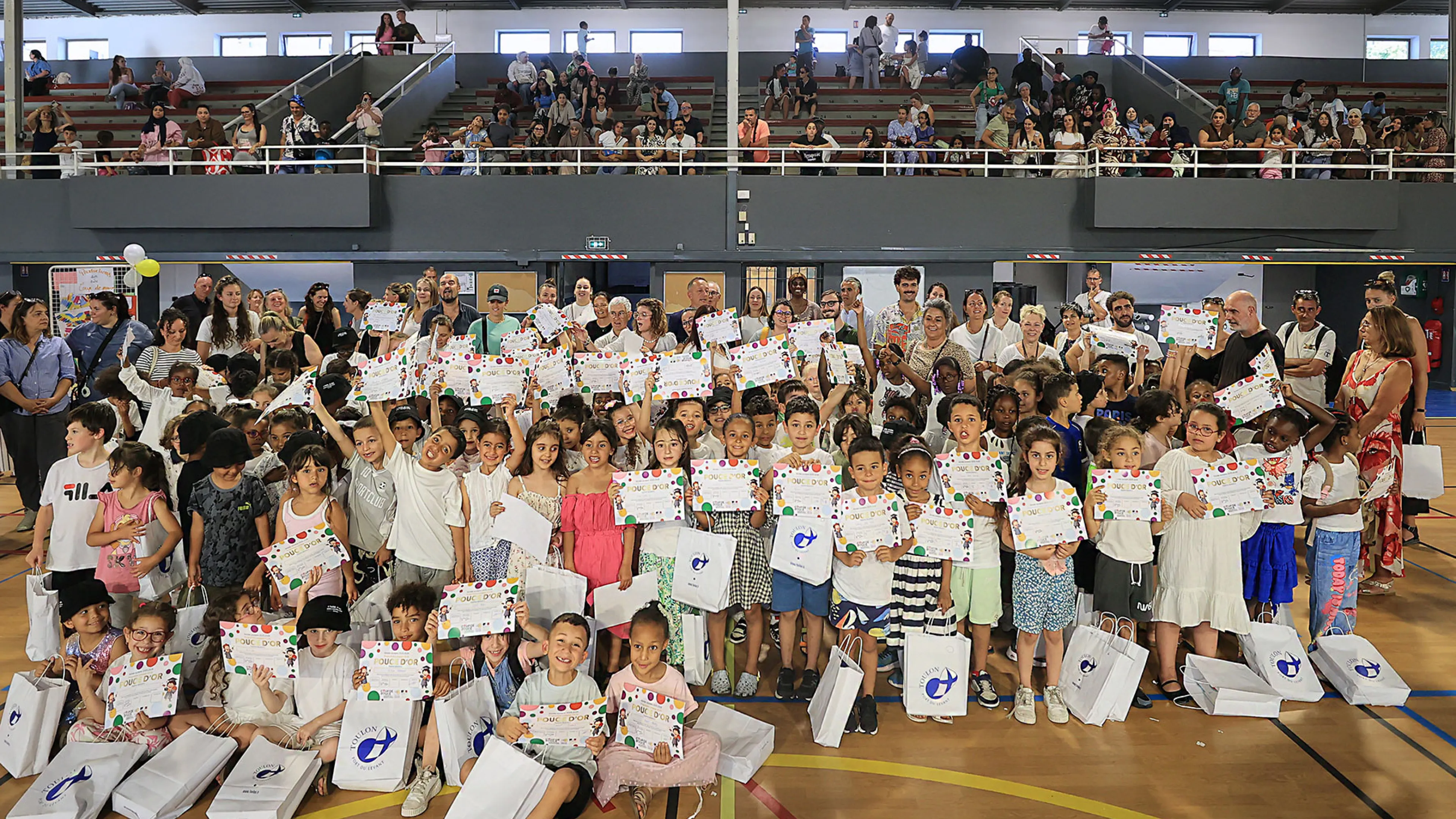 Remise des diplômes Coup de Pouce aux enfants