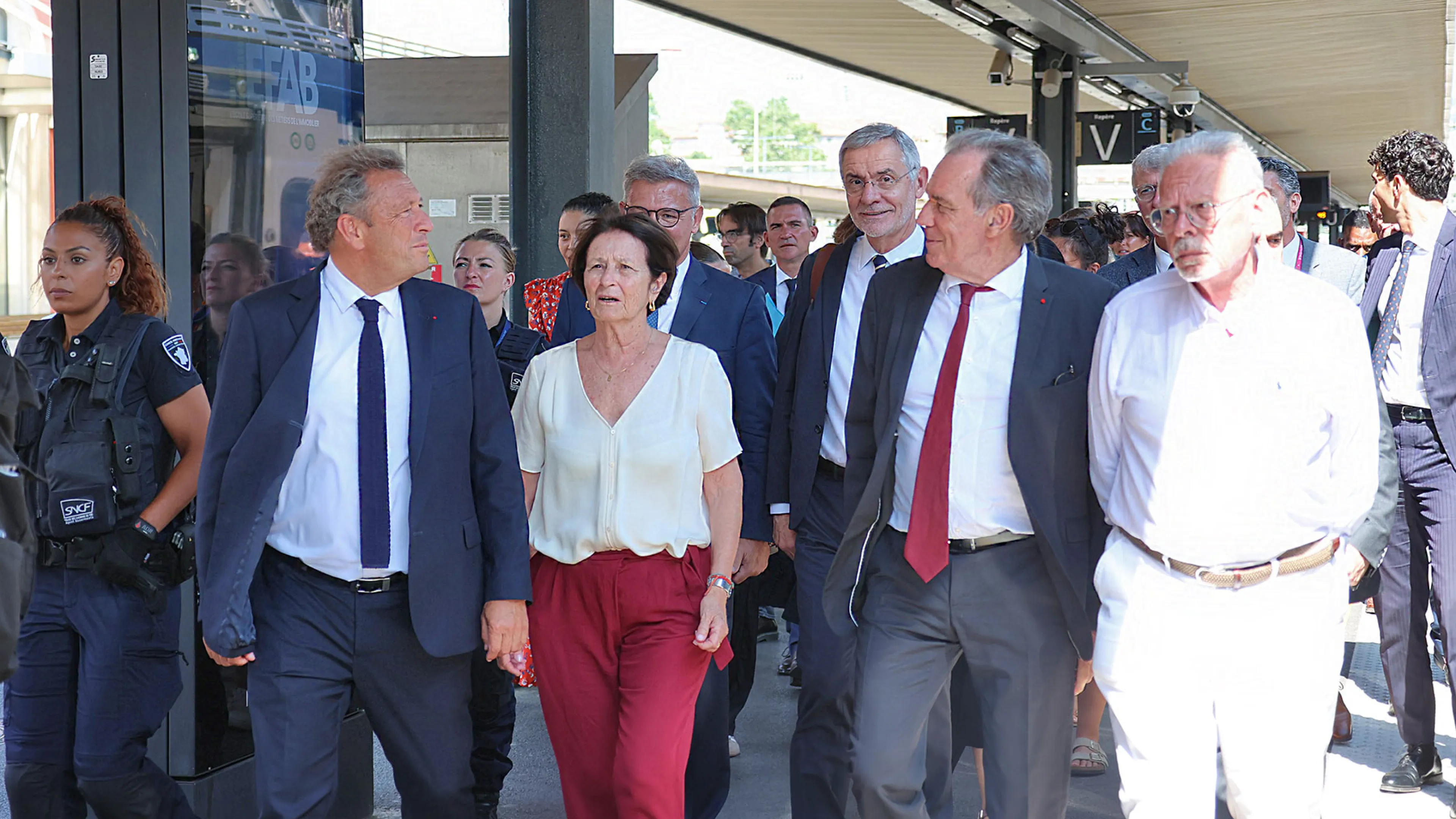 1er anniversaire de la ligne Marseille-Toulon-Nice desservie par Transdev