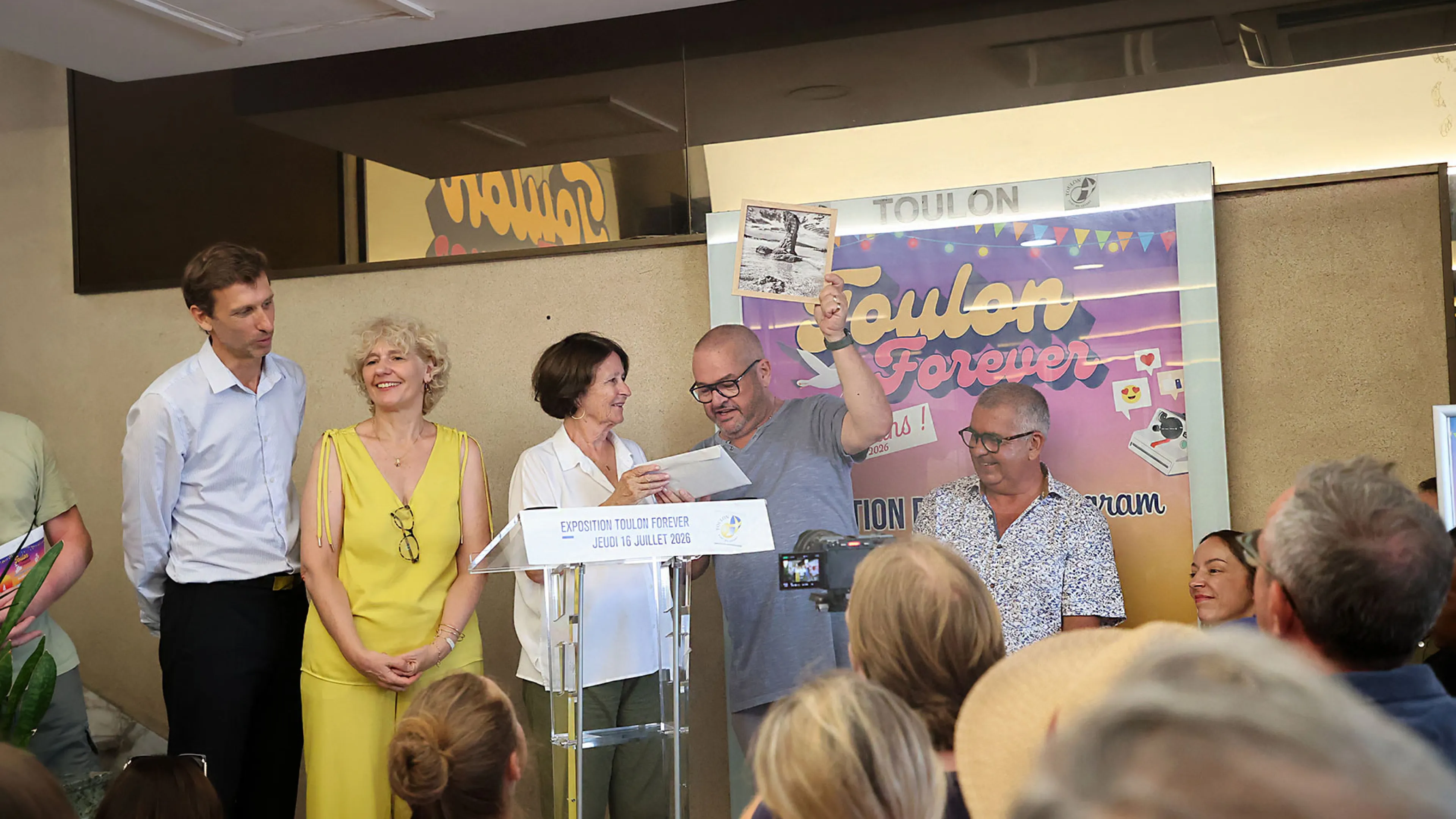 Vernissage de l'exposition Toulonforever