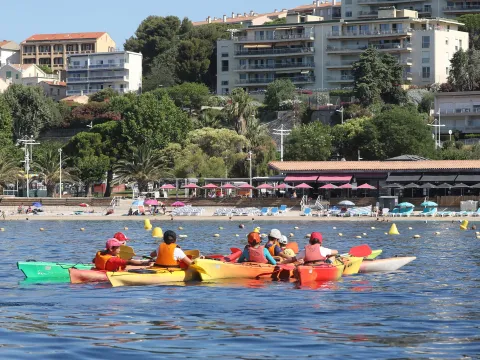 Activités sportives kayak