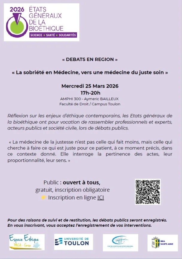 États généraux de la bioéthique