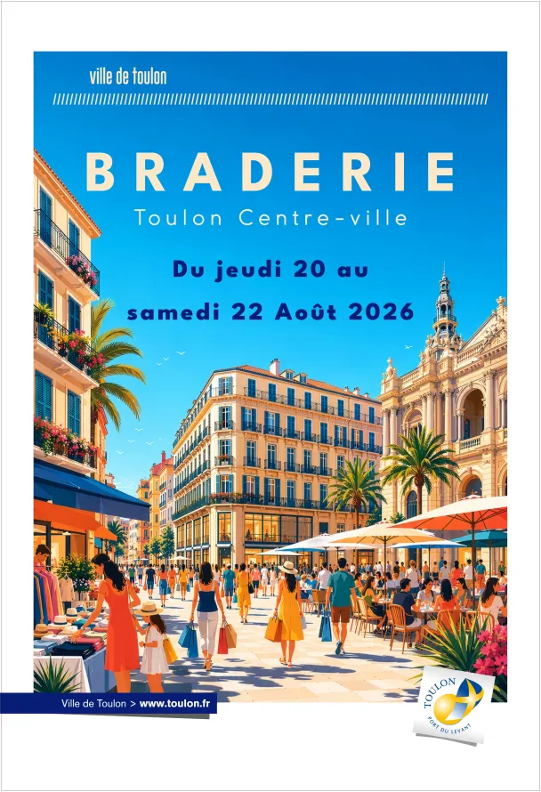 Braderie d'été du 20 au 22 août 2026