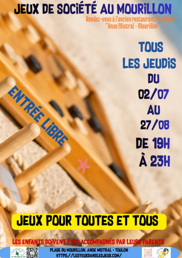 Jeux de société au Mourillon