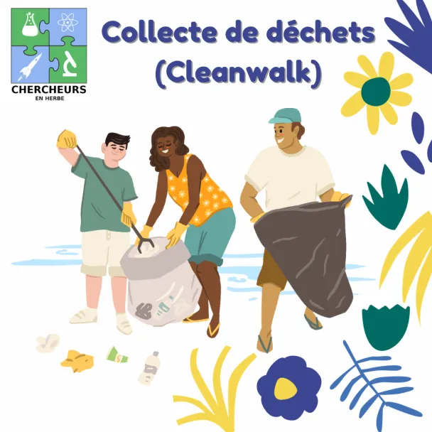 Chercheurs en Herbe_Photo agenda collecte déchets