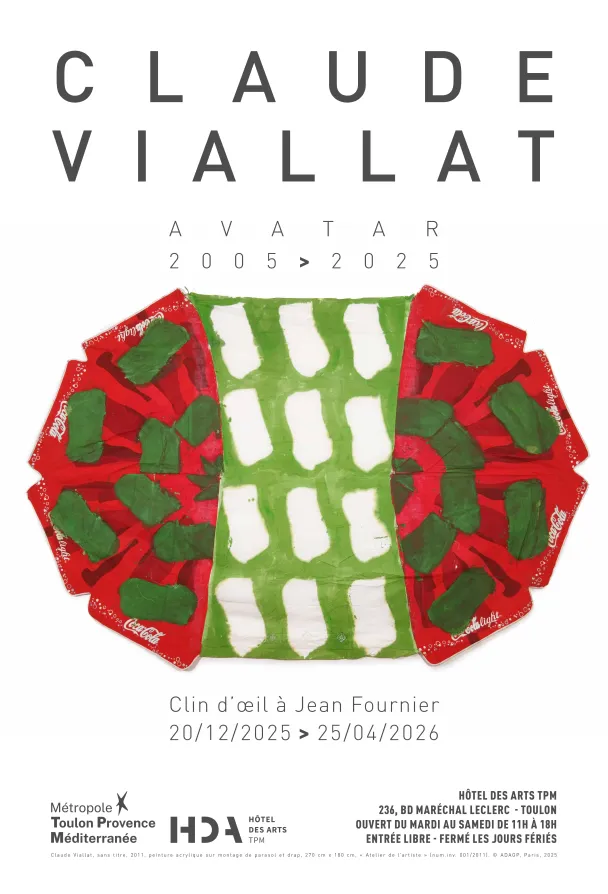 Exposition - Claude Viallat "Avatar 2005-2025"_Toulon