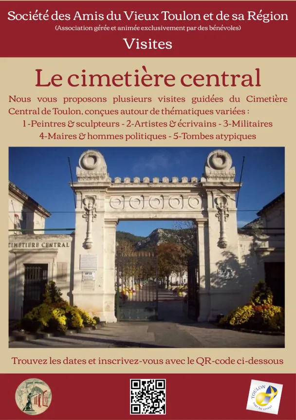 Visite commentée du cimetière central "Militaires"_Toulon