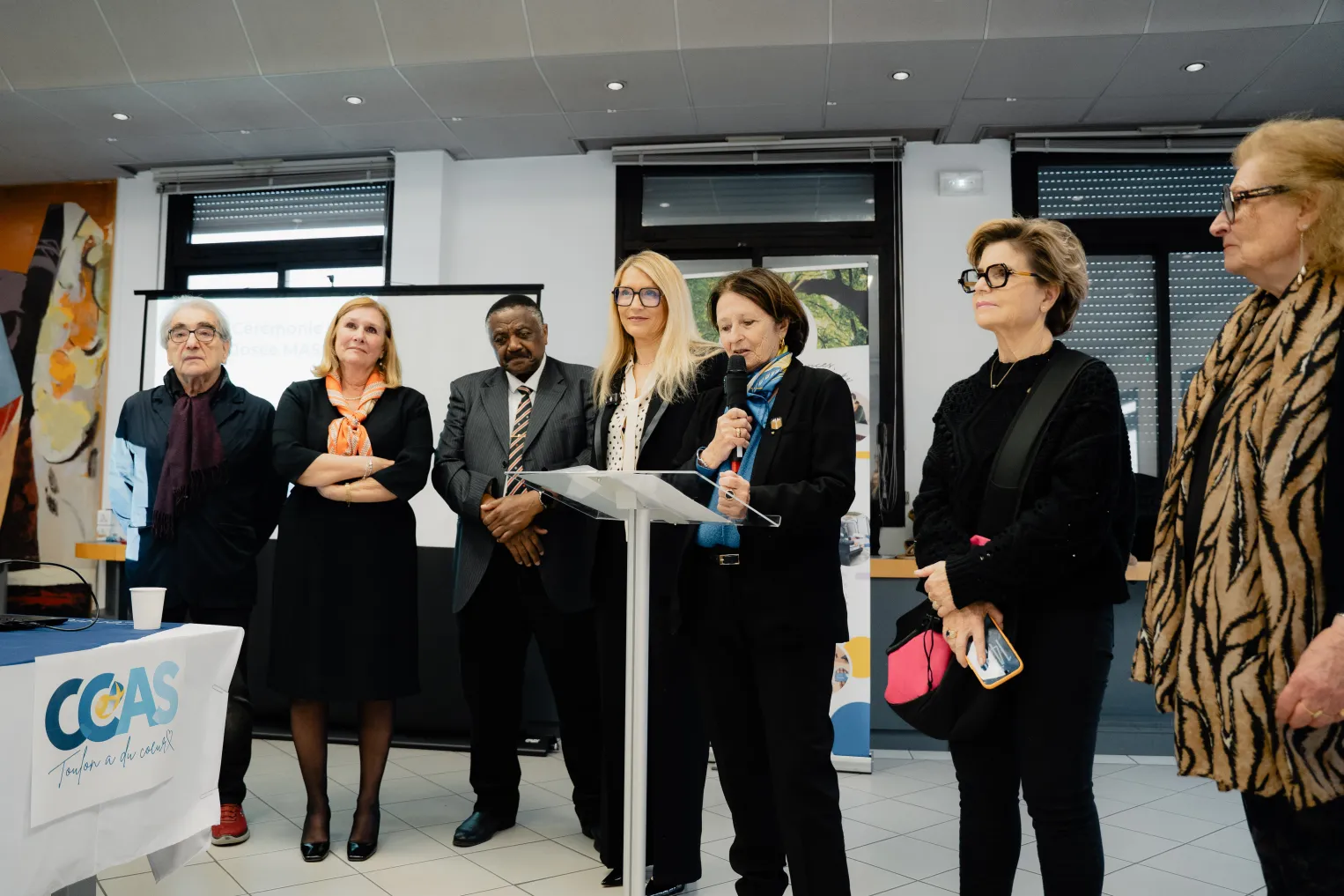Cérémonie des vœux du CCAS de Toulon un temps de rencontre et de partage au service de la solidarité.