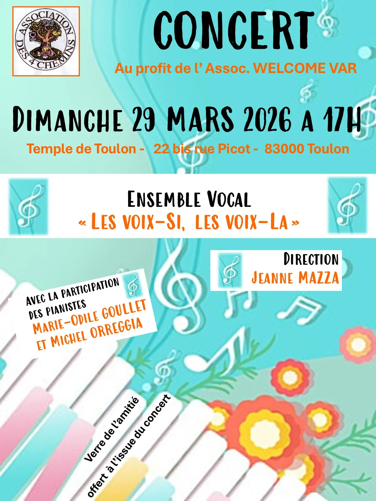 Concert de l'ensemble "Les voix-Si, les voix-La"