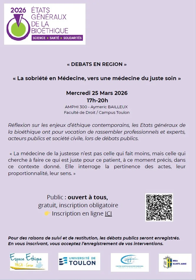 États généraux de la bioéthique