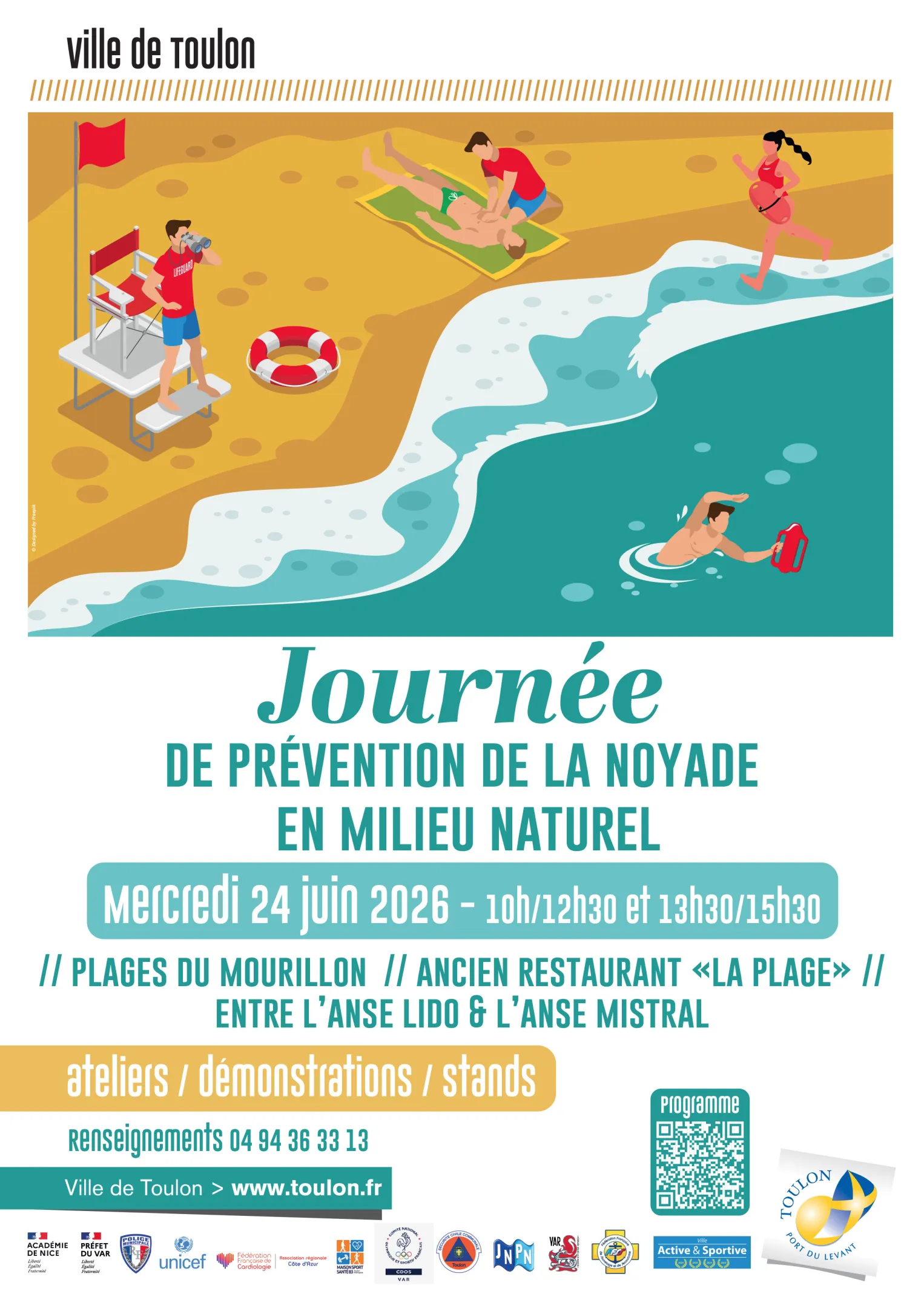Journée de prévention des noyades