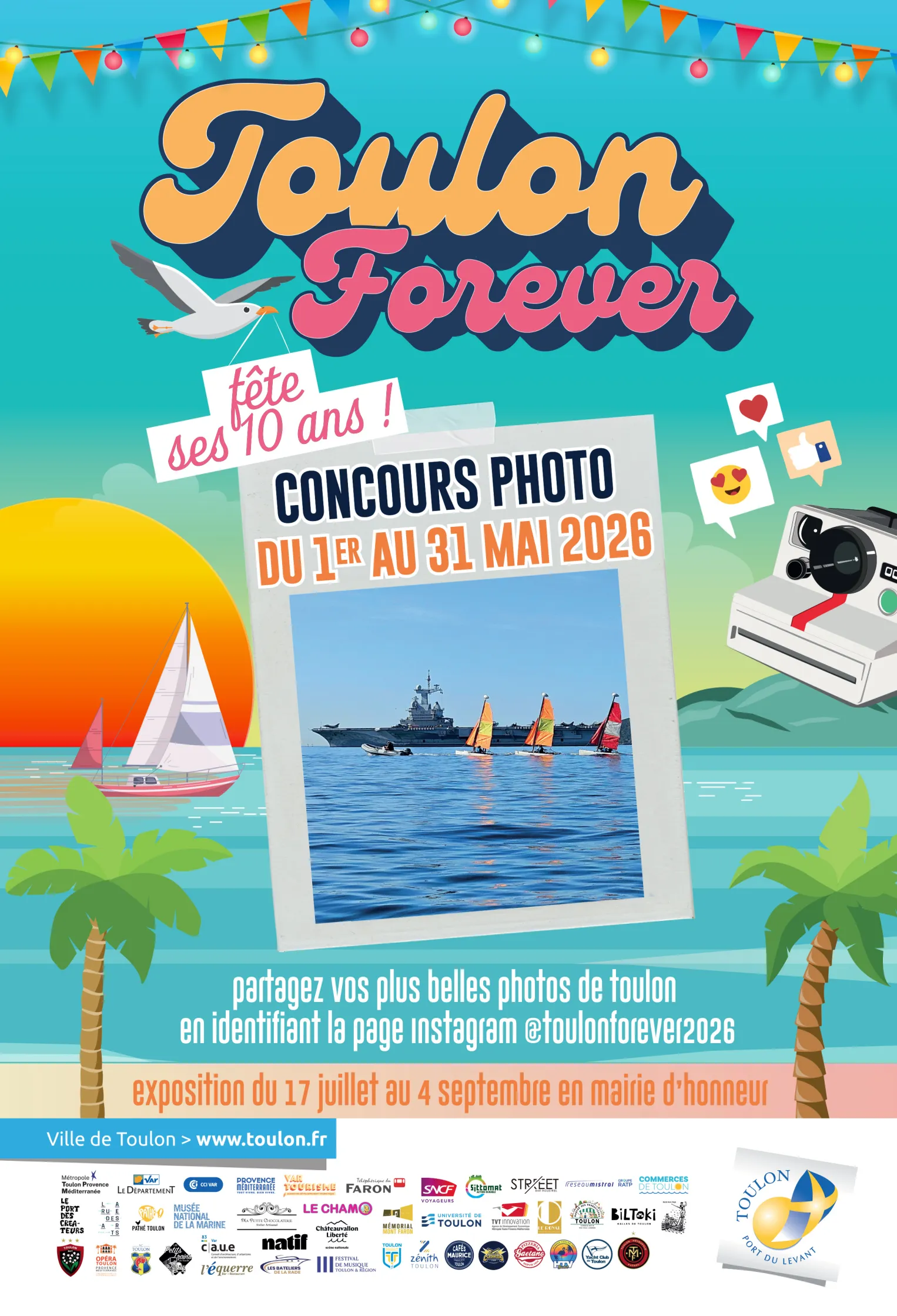 Concours ToulonForever du 1er au 31 mai