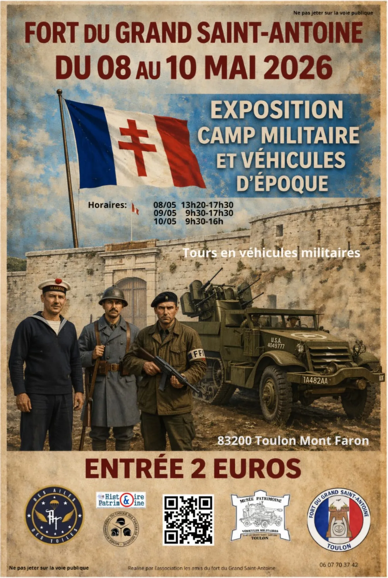 Exposition de véhicules d'époque