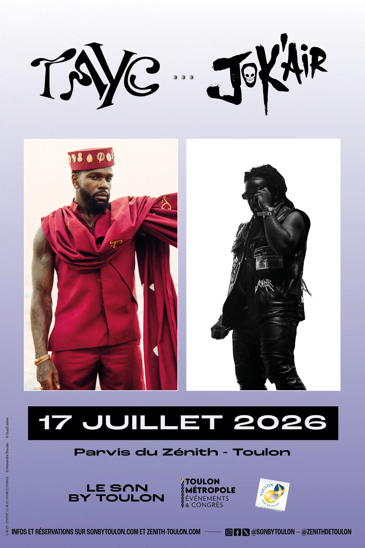 Tayc & Jok'Air en concert