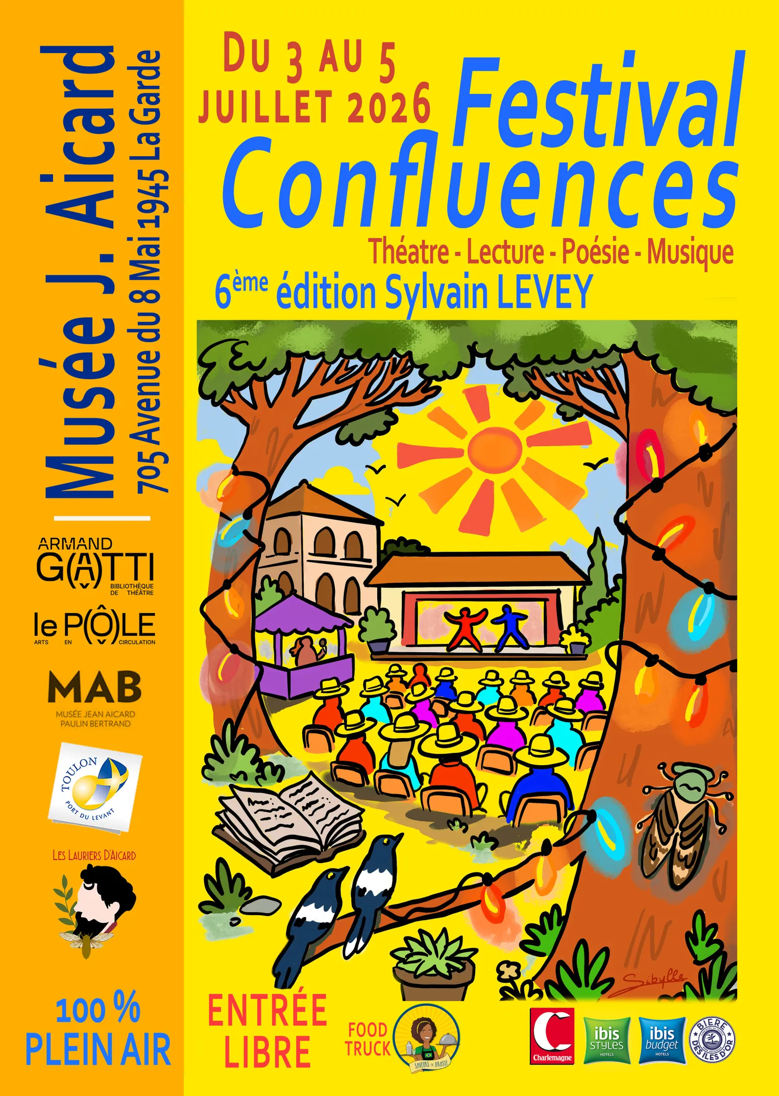 6e Festival Confluences "Un auteur chez jean Aicard"_Toulon