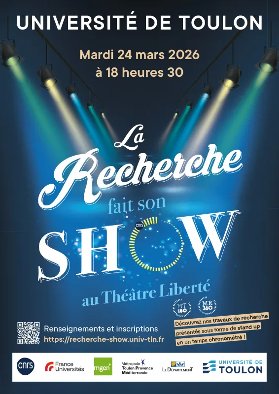 8e Stand-up scientifique - La Recherche fait son show !_Toulon