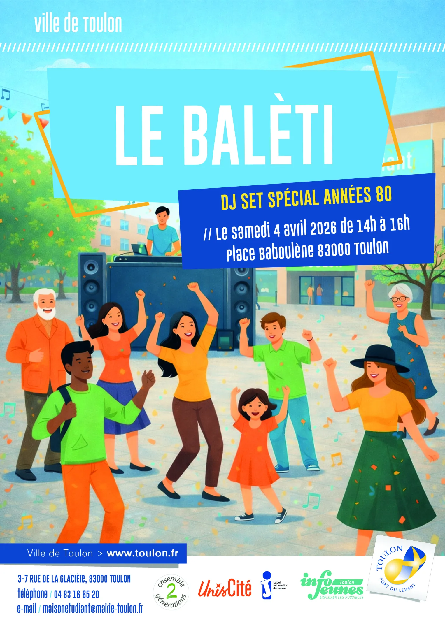 Bal musical populaire intergénérationnel "Le Balèti"_Toulon