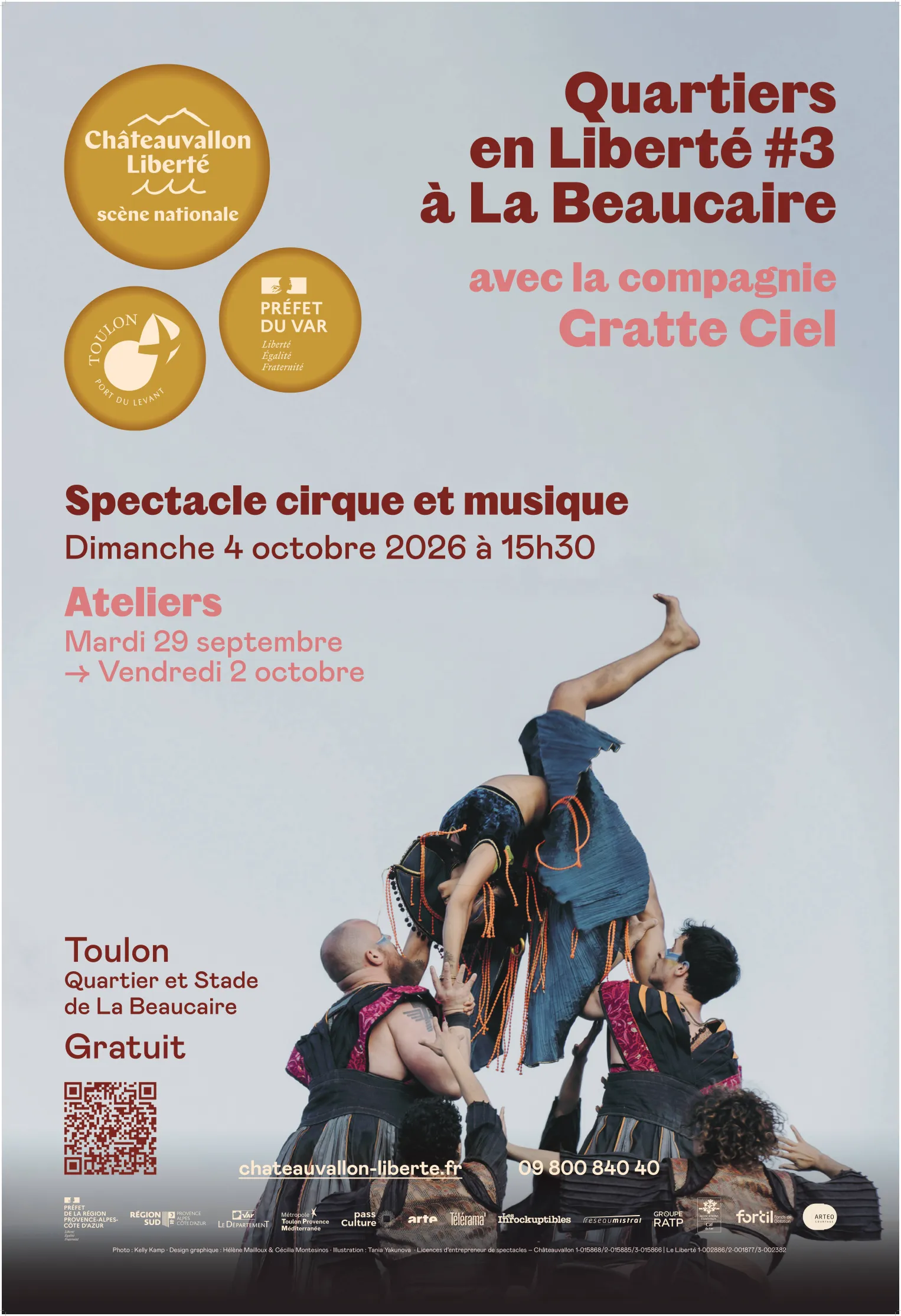 Cirque - Grand Rendez-vous "Tawa en Liberté Rituel loufoque"_Toulon