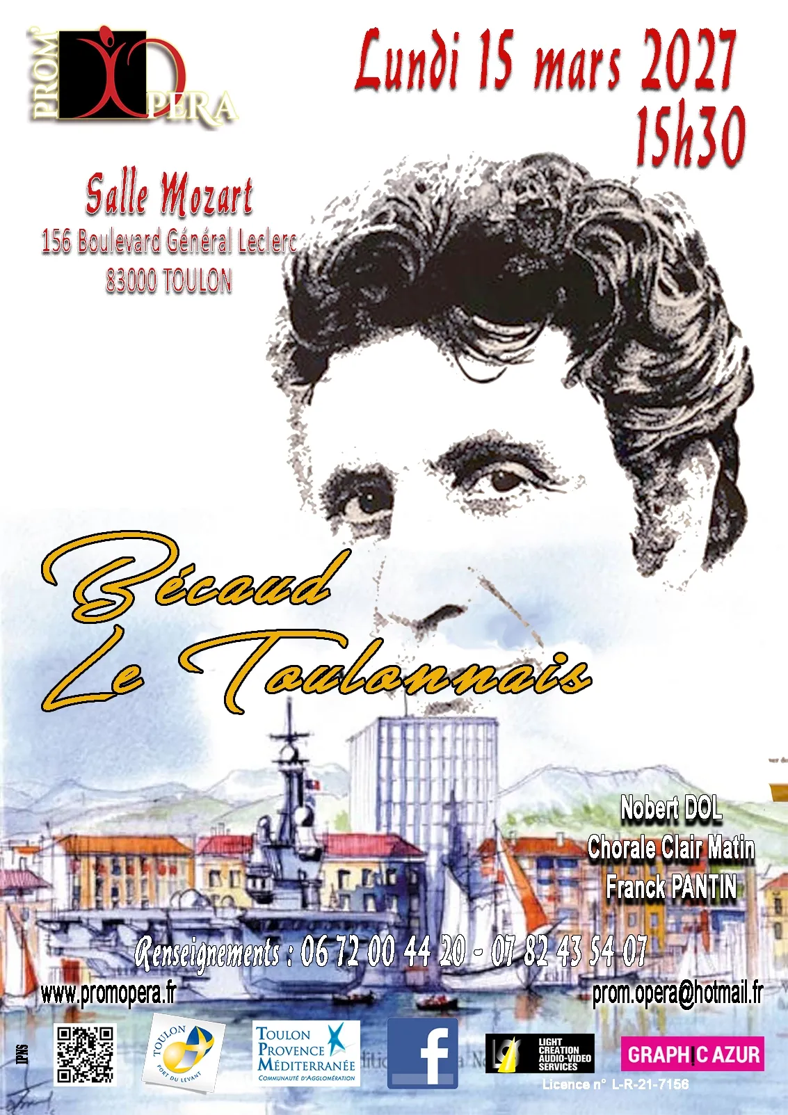 Concert - Bécaud le Toulonnais_Toulon