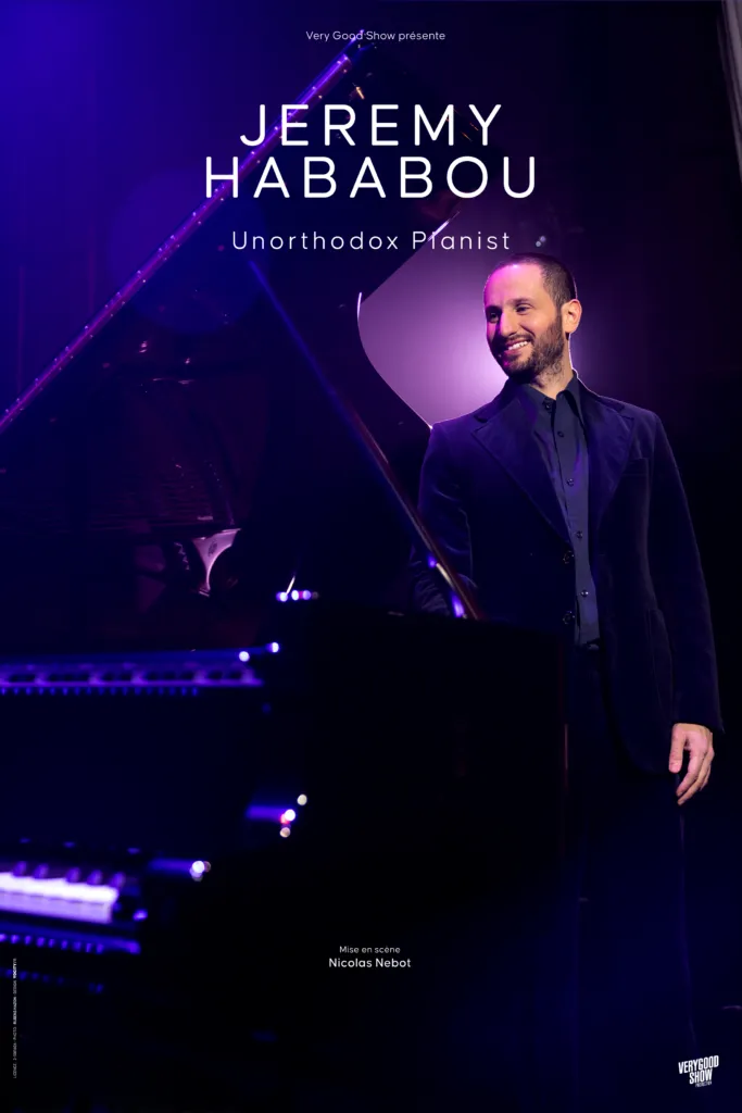 Affiche promotionnelle du concert de Jérémy Hababou
