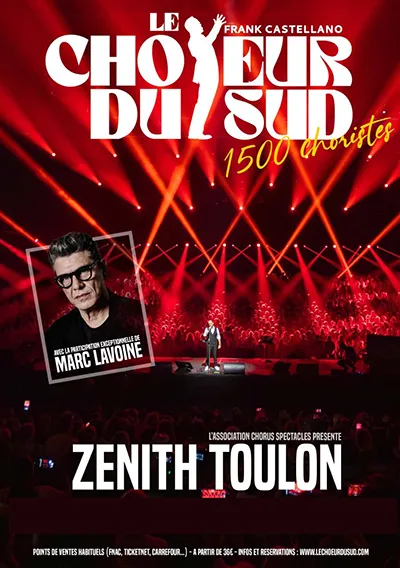 Concert - Le Chœur du Sud avec Marc Lavoine_Toulon