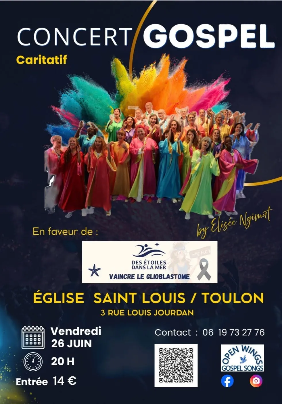Concert - Open Wings Gospel Songs_Toulon