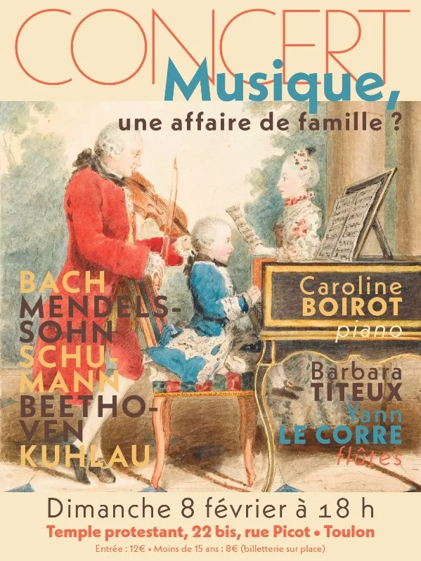 Concert - trio Maguelone "sur un air de famille"_Toulon