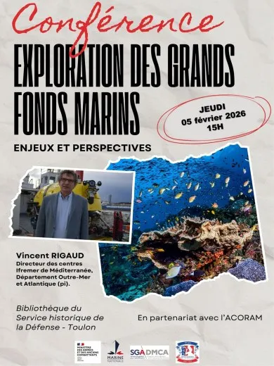 Conférence - Exploration des grands fonds marins, enjeux et perspectives_Toulon