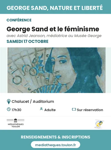 Conférence - George Sand et le féminisme_Toulon