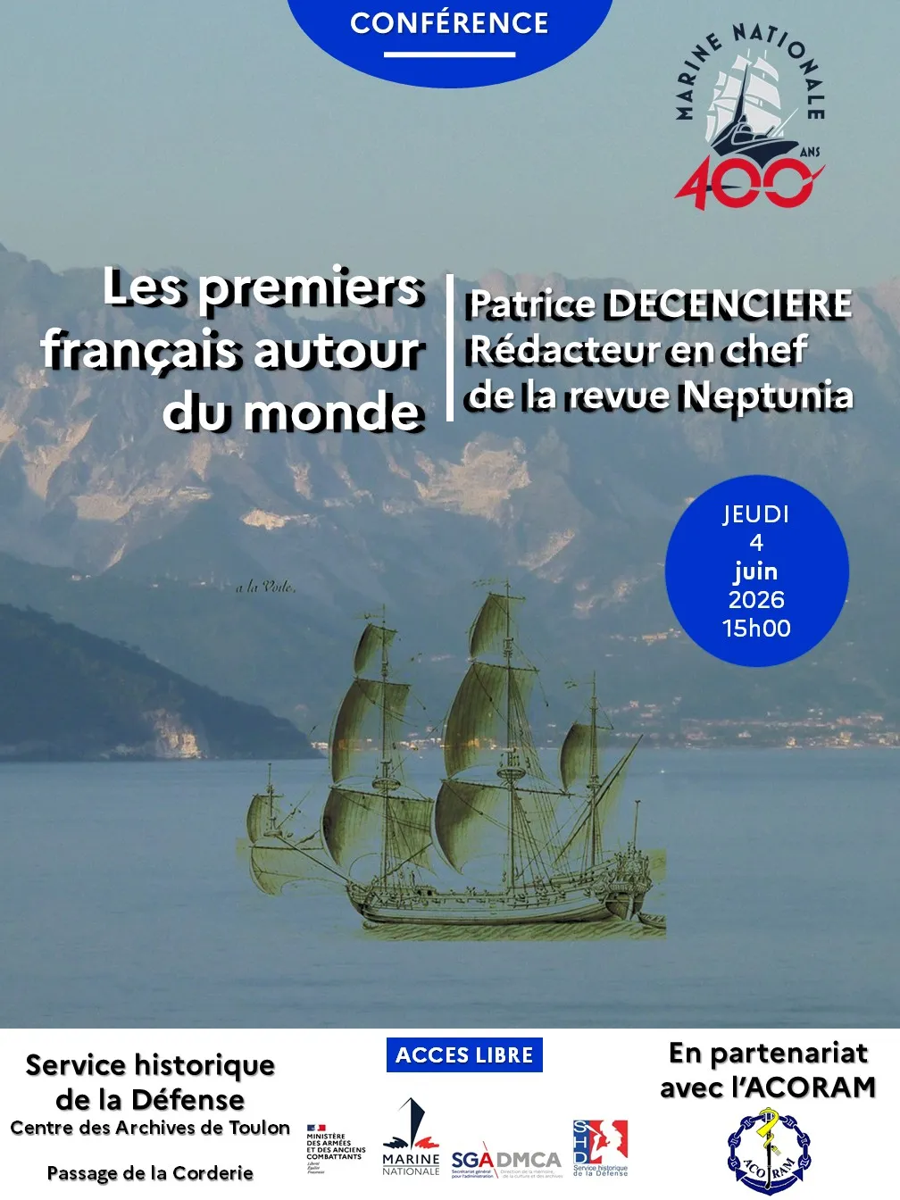 Conférence en partenariat avec l'ACORAM