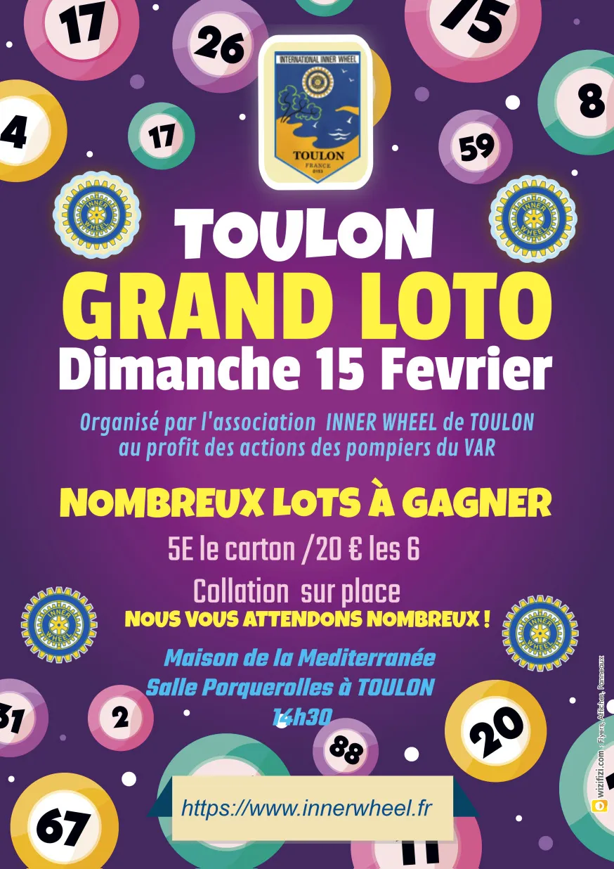 Grand loto caritatif du Club Inner Wheel Toulon_Toulon