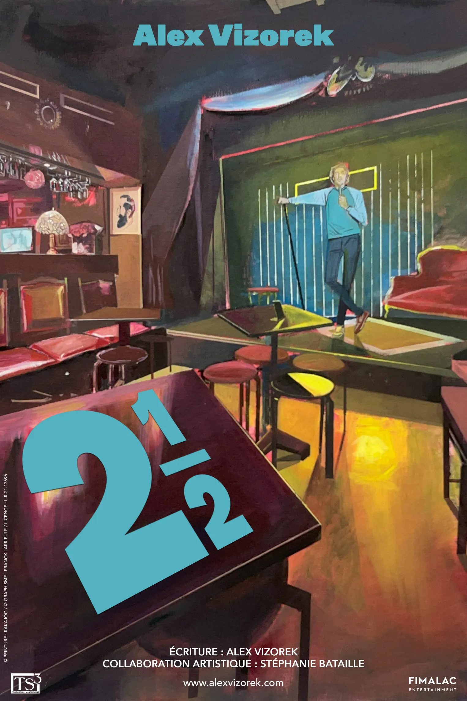 Spectacle -  Alex Vizorek "2 1-2"_Toulon