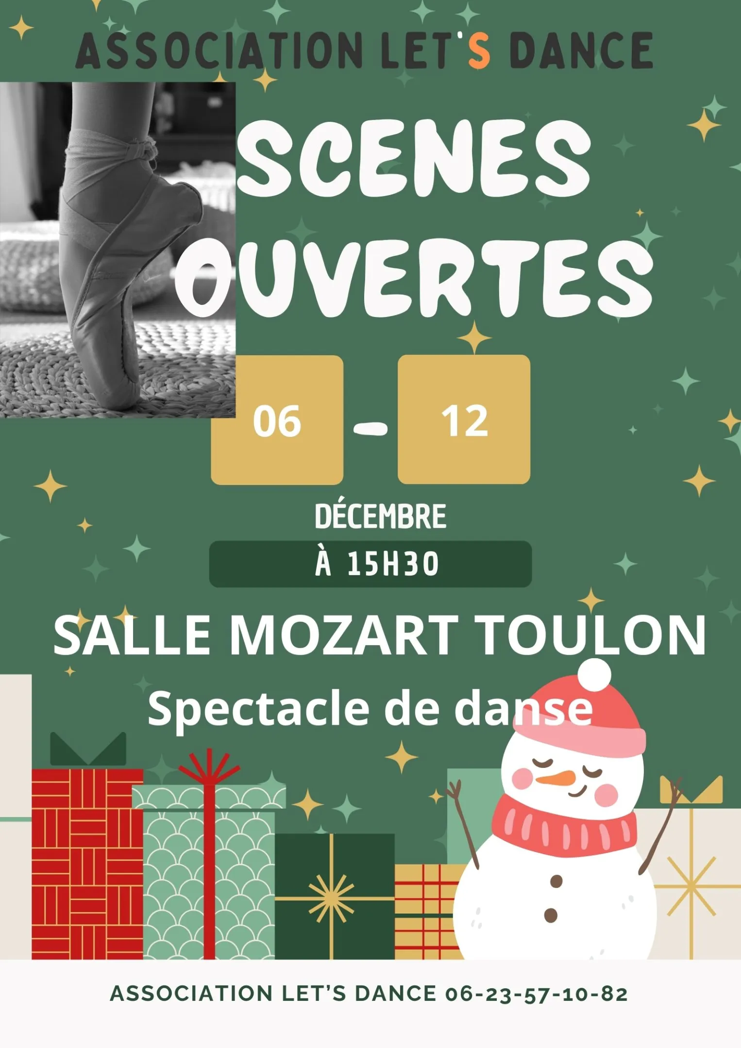 Spectacle - Scènes ouvertes Let's Dance_Toulon