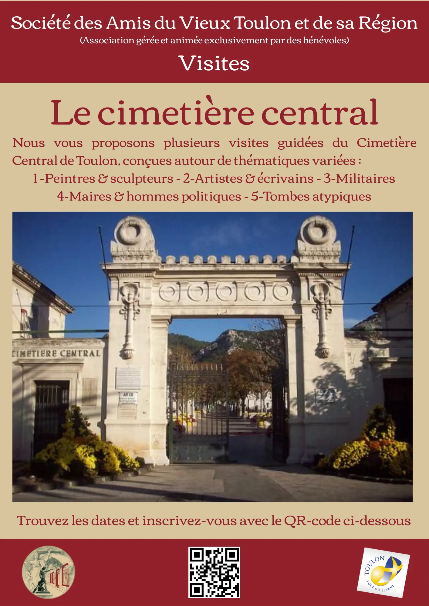 Visite commentée du cimetière central "Militaires"_Toulon
