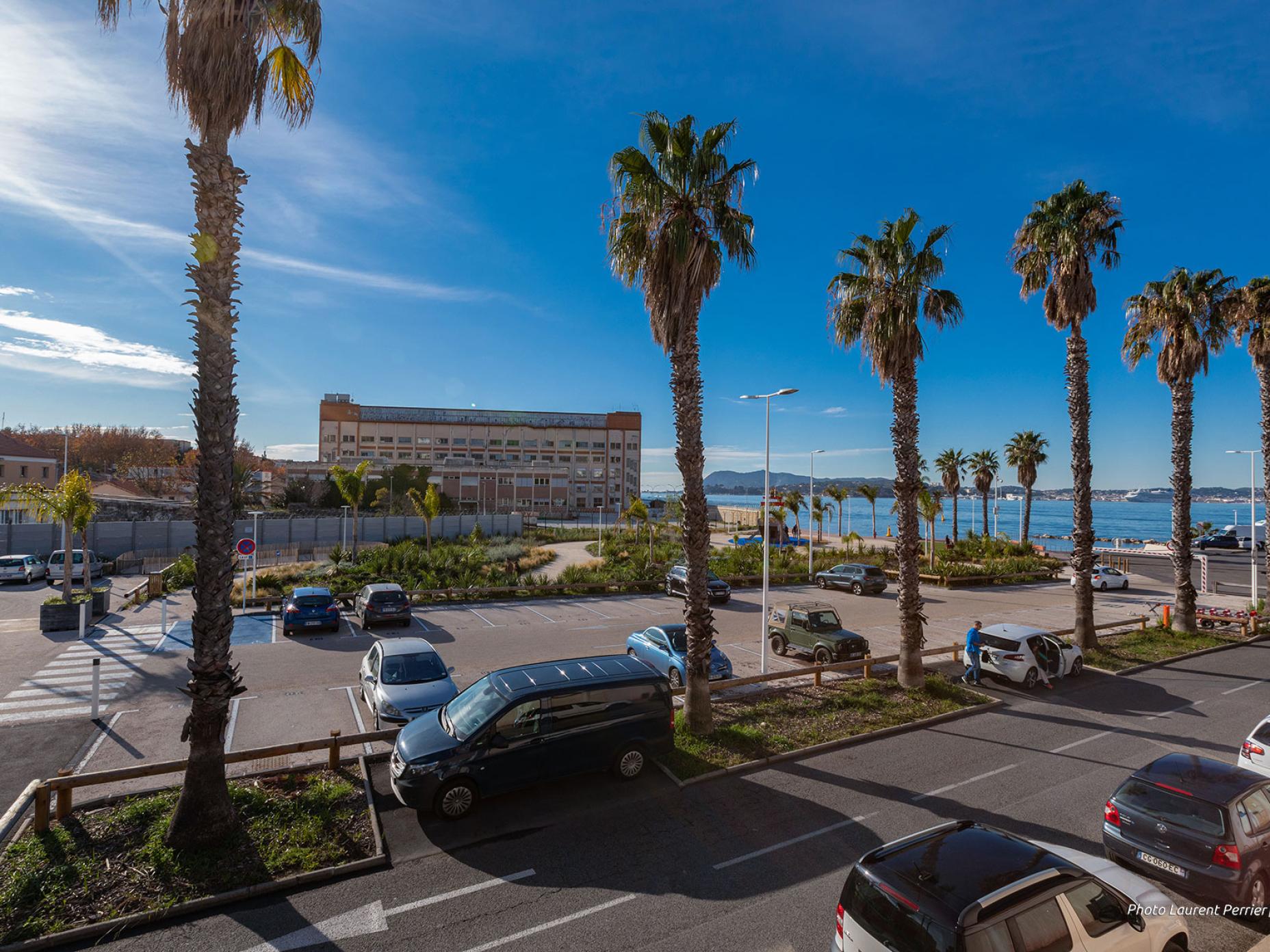 Le jardin du port-marchand (AP)