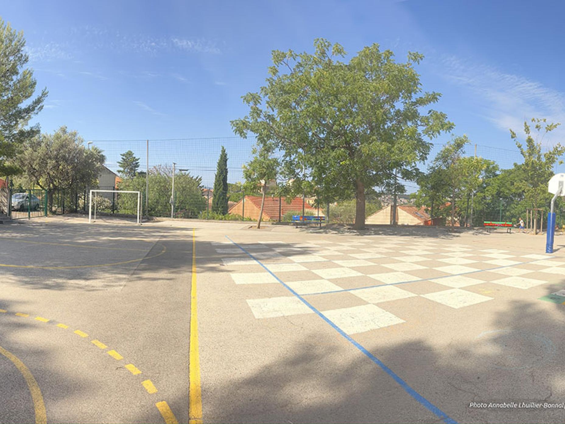 Végétalisation de l'école de Fort Rouge (AV)