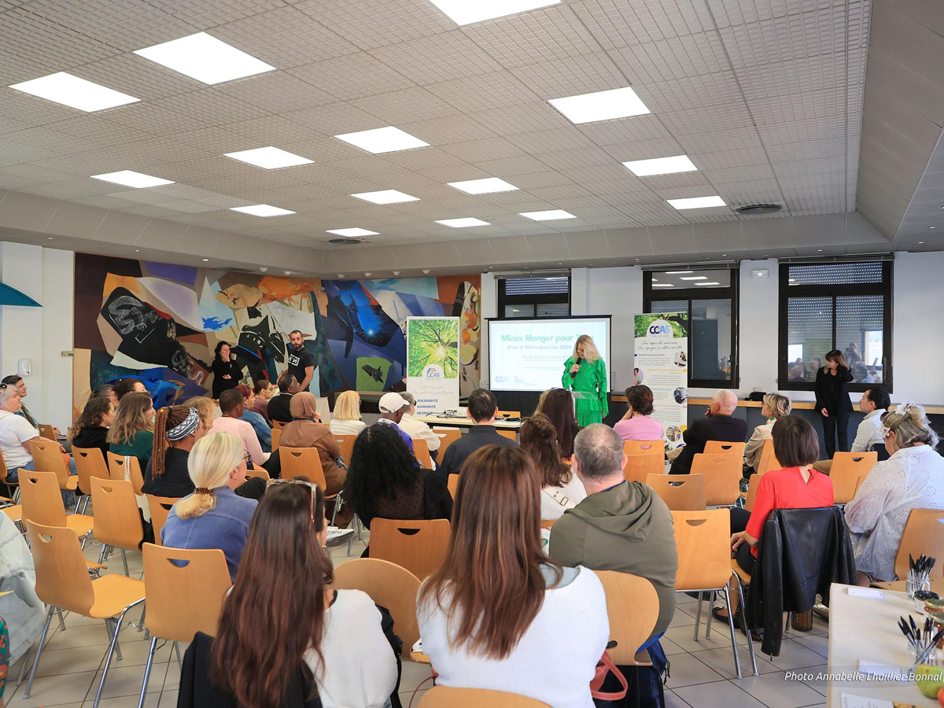 Le bilan de l'opération « Mieux manger pour tous » a été présenté dans les locaux du CCAS.