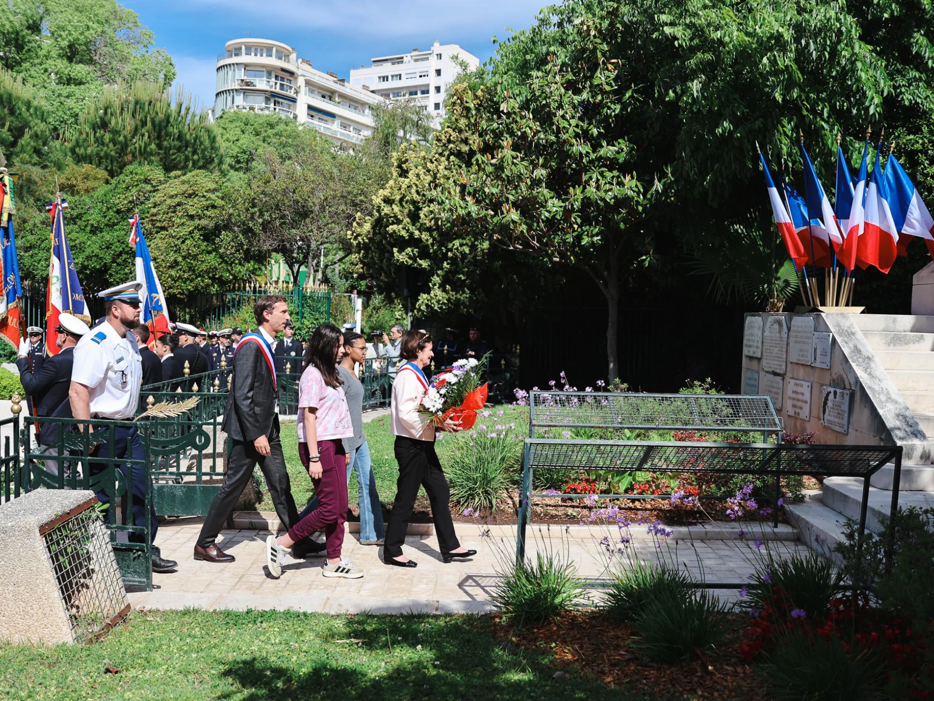 Cérémonie officielle 8 mai 1945