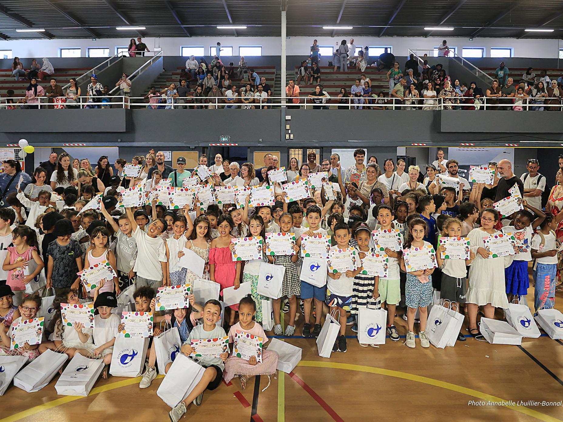 Remise des diplômes Coup de Pouce aux enfants