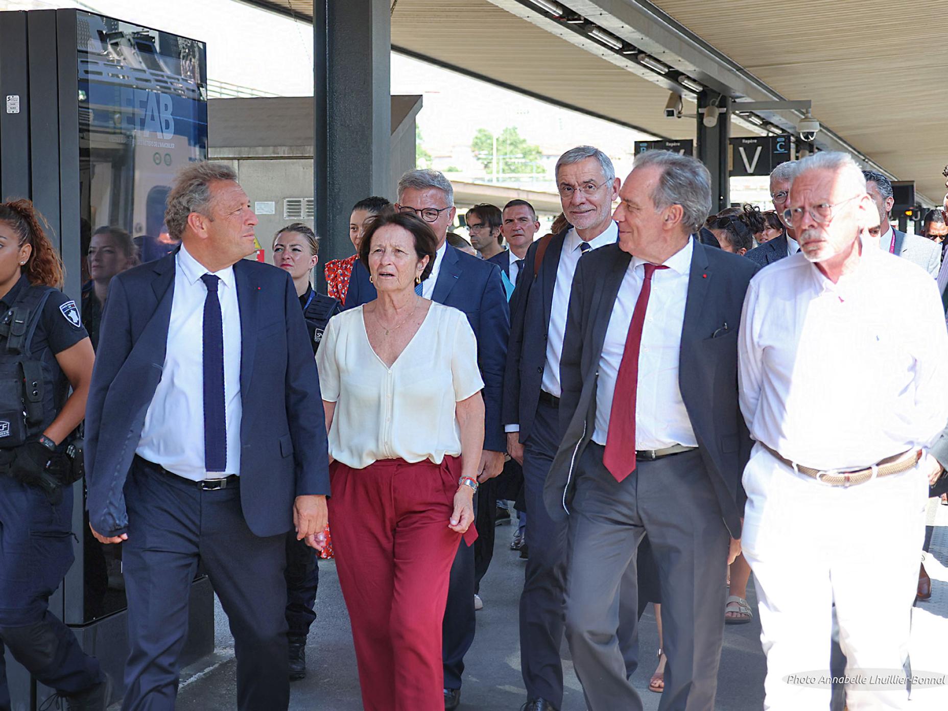 1er anniversaire de la ligne Marseille-Toulon-Nice desservie par Transdev
