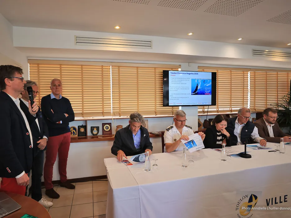 Toulon Provence Regatta - conférence de presse