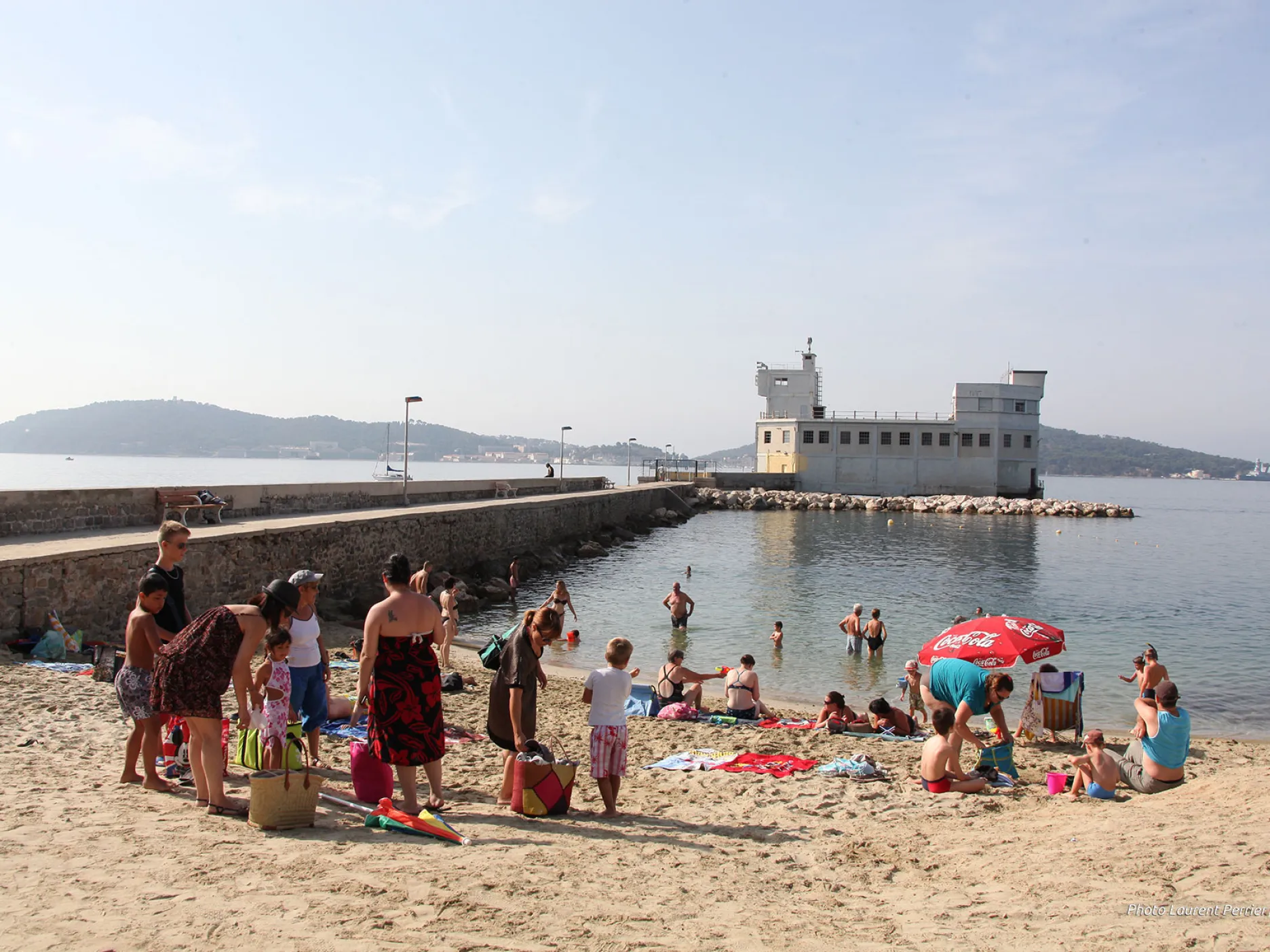 Vue sur la plage pipady est 