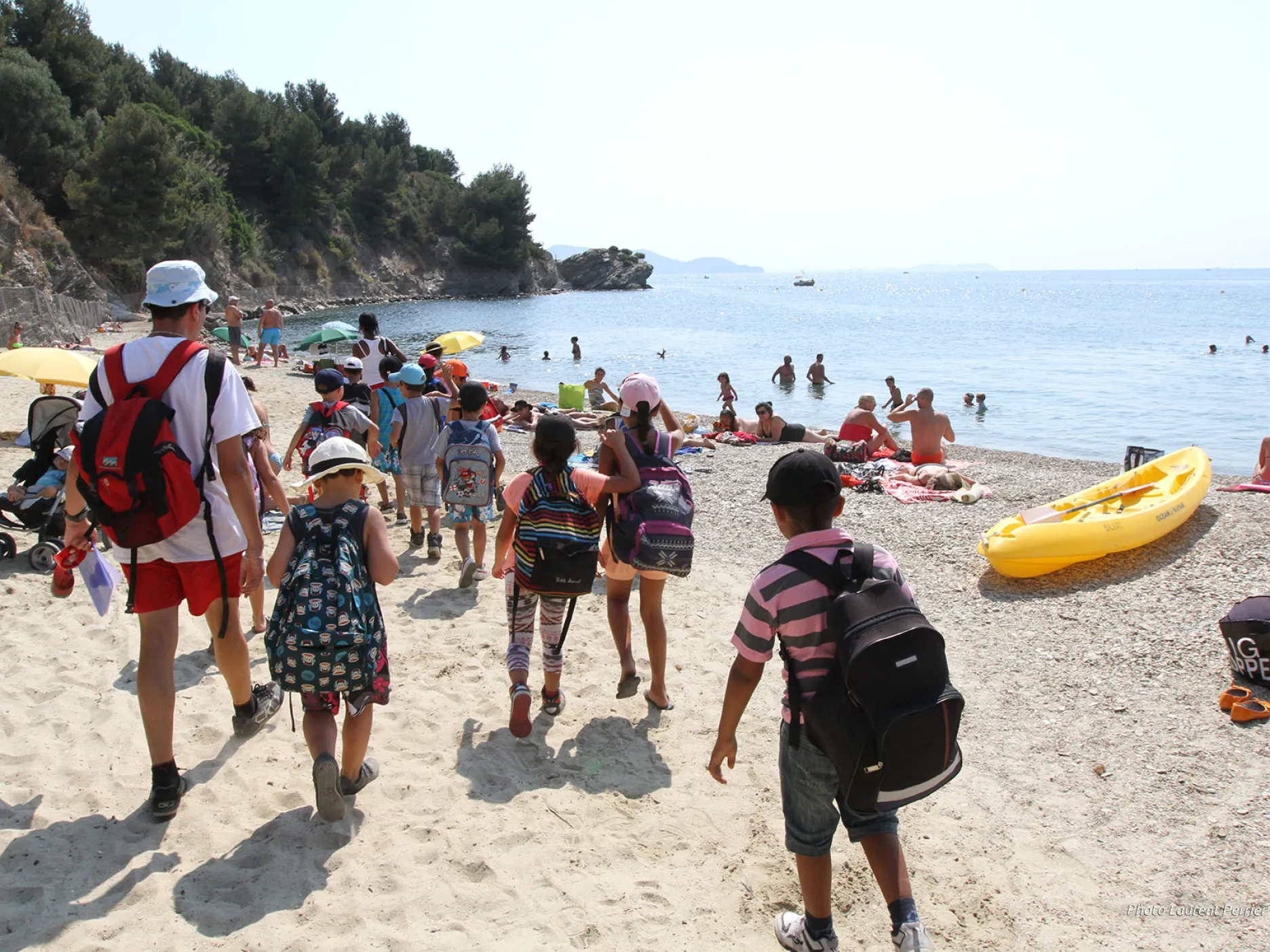 Vue sur la plage de Pipady ouest