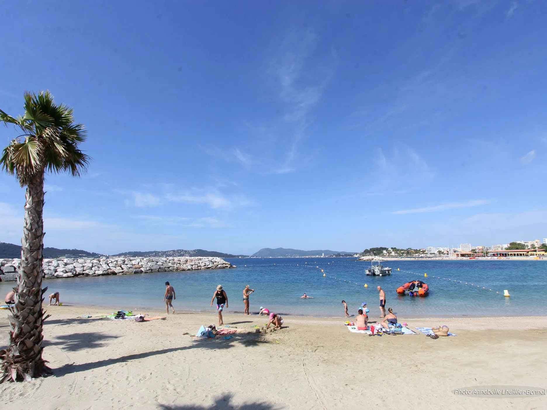 Vue sur l'anse Mistral