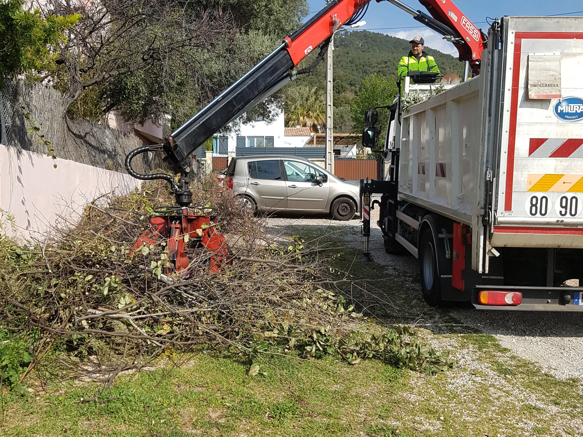 Collecte des déchets verts