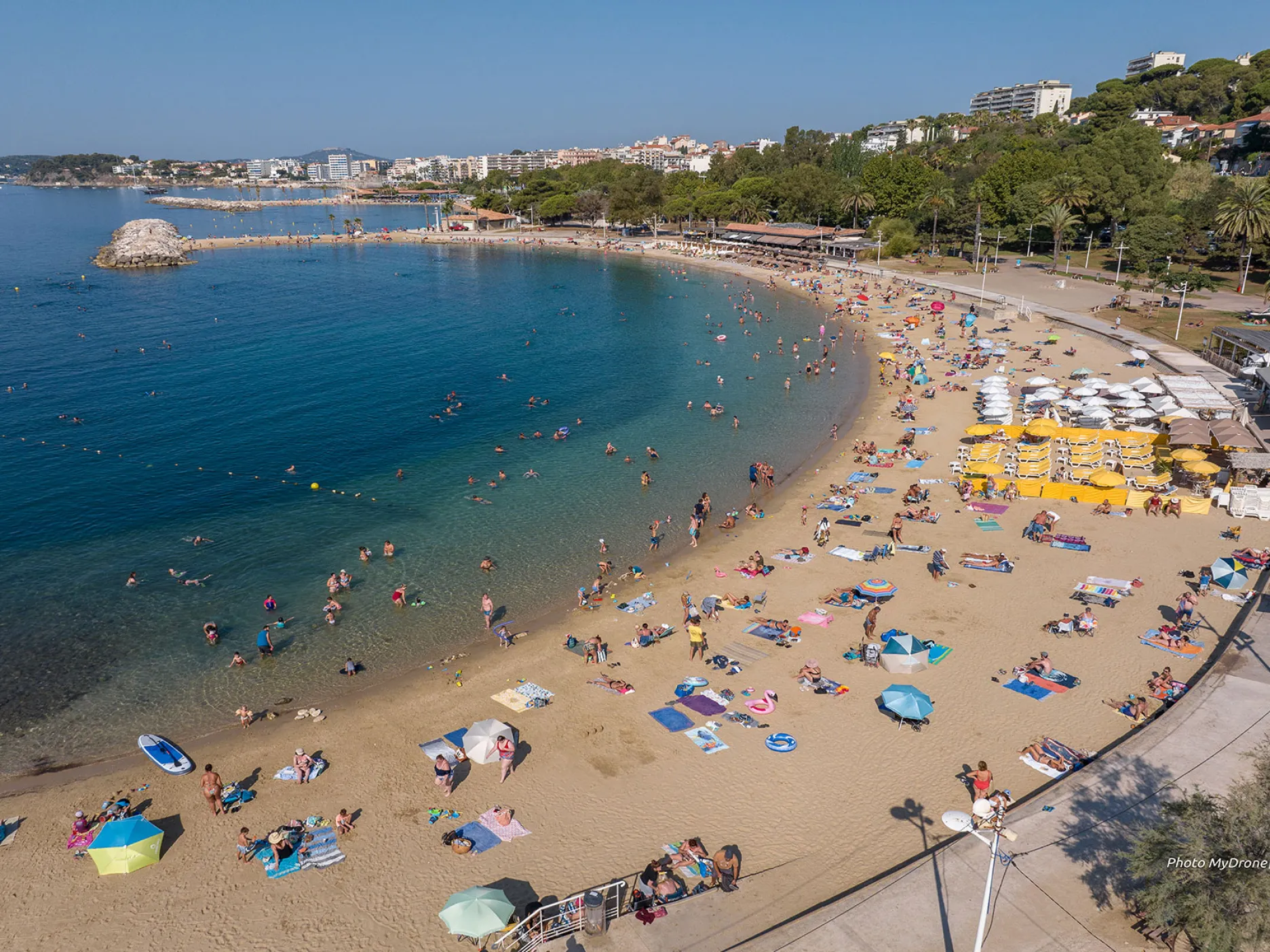 Vue sur l'anse des Pins 