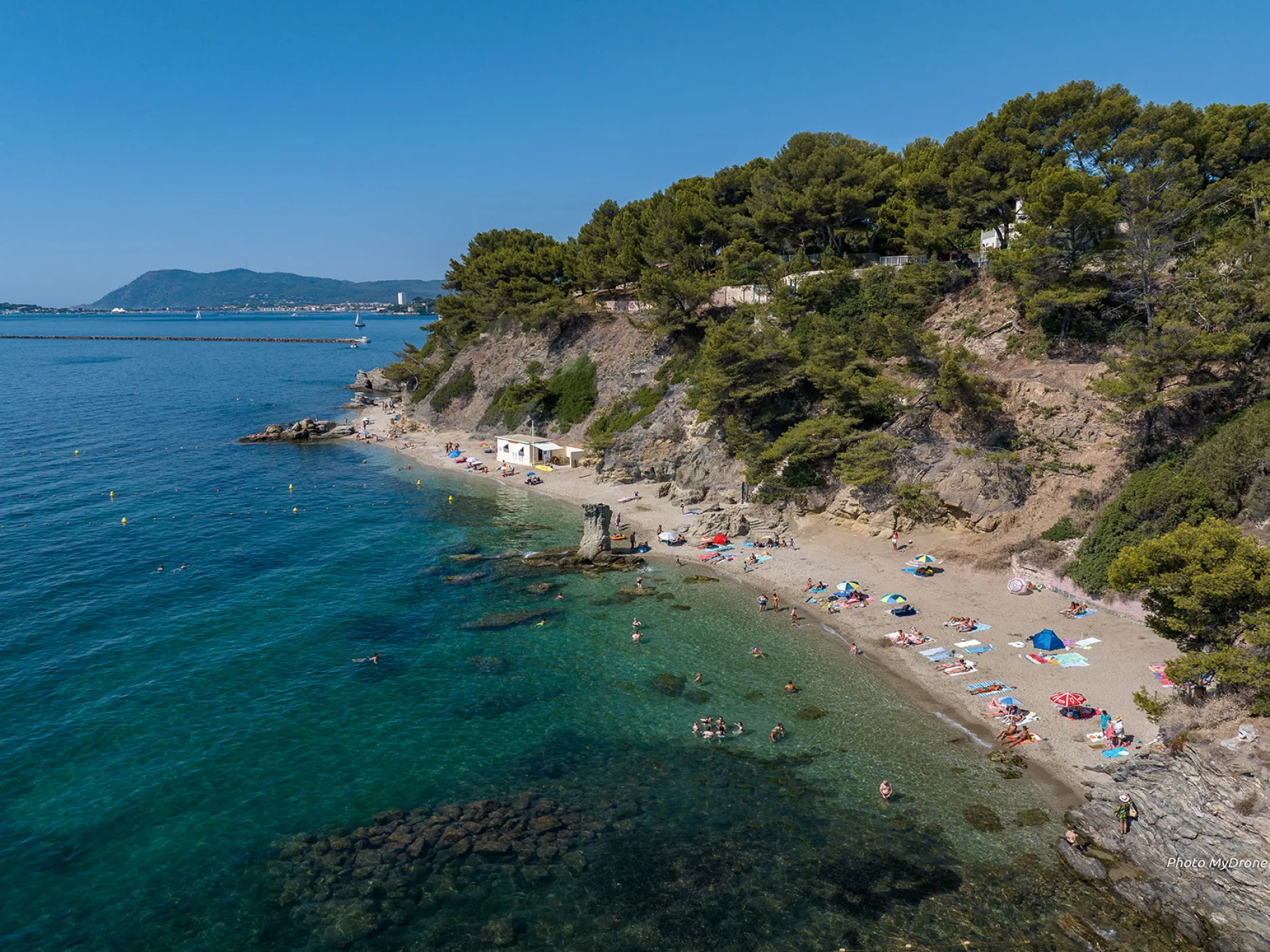 Vue sur la Plage de la Mitre