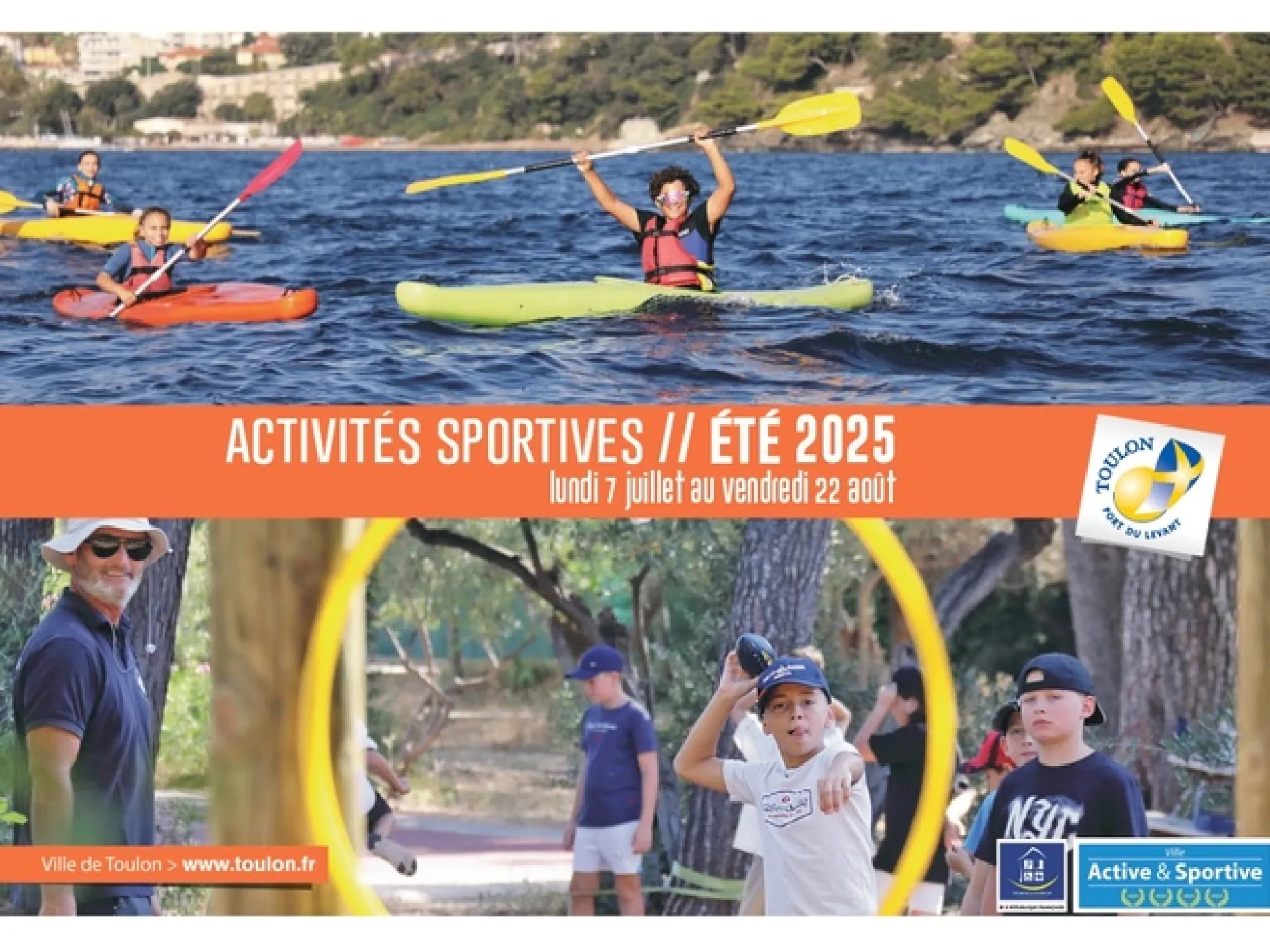 image activités sportives été 2025